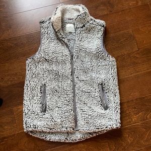 Faux Sherpa vest